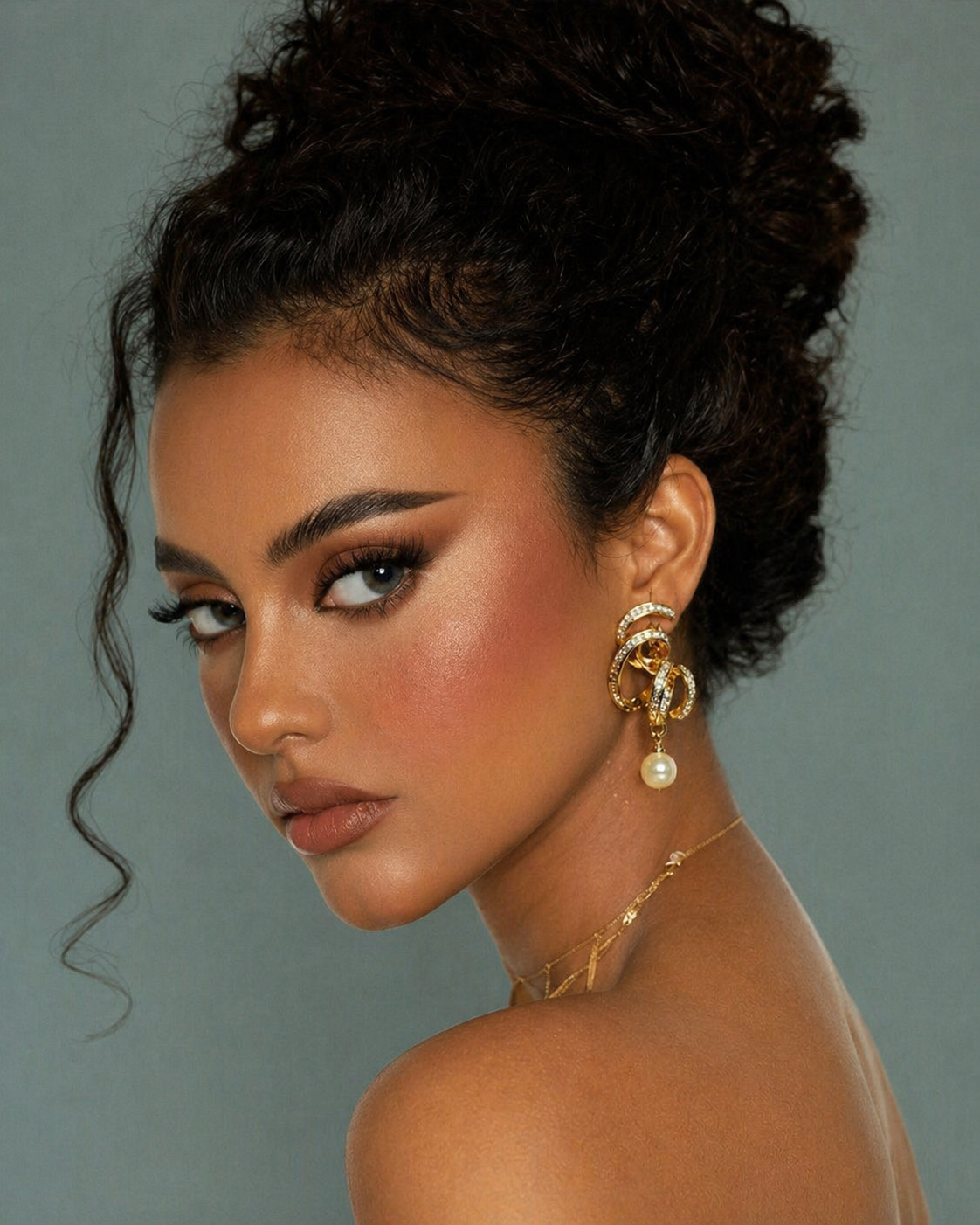 The Swirl Earings